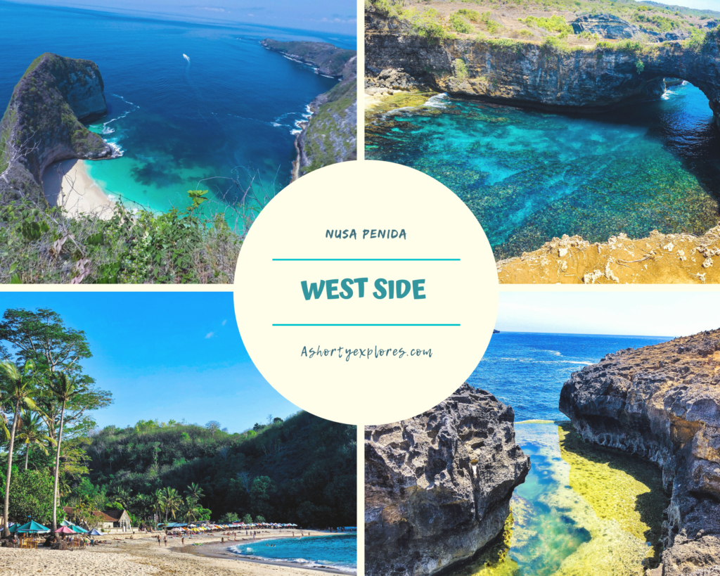 west side of nusa penida