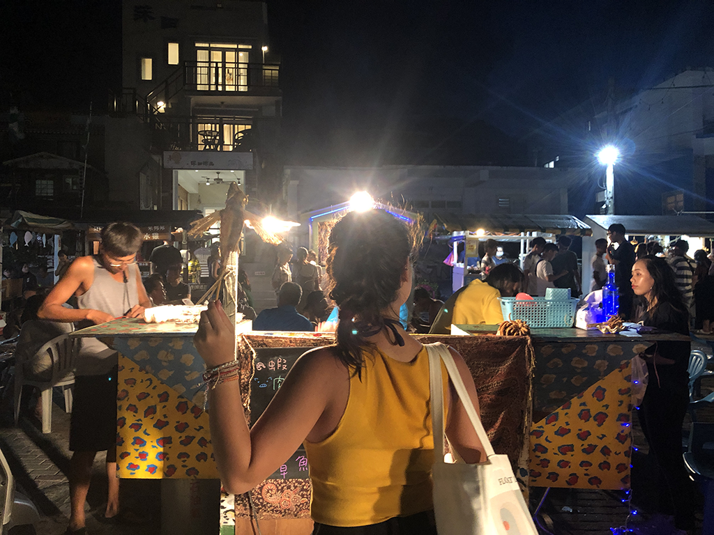 蘭嶼東清夜市