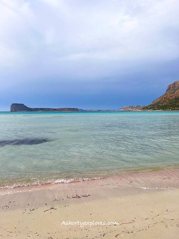 Balos Beach Crete Island Greece