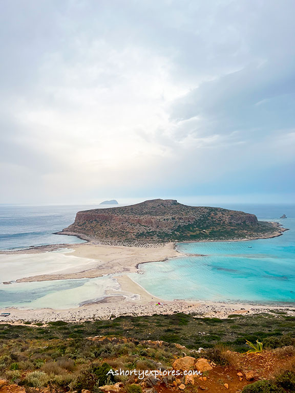 Balos Beach Crete Island Greece