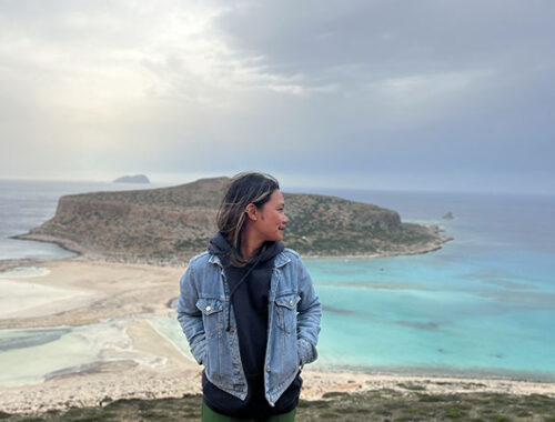 Balos Beach Crete Island Greece