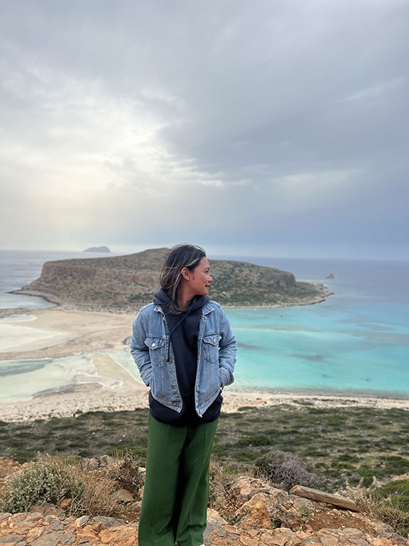 Balos Beach Crete Island Greece