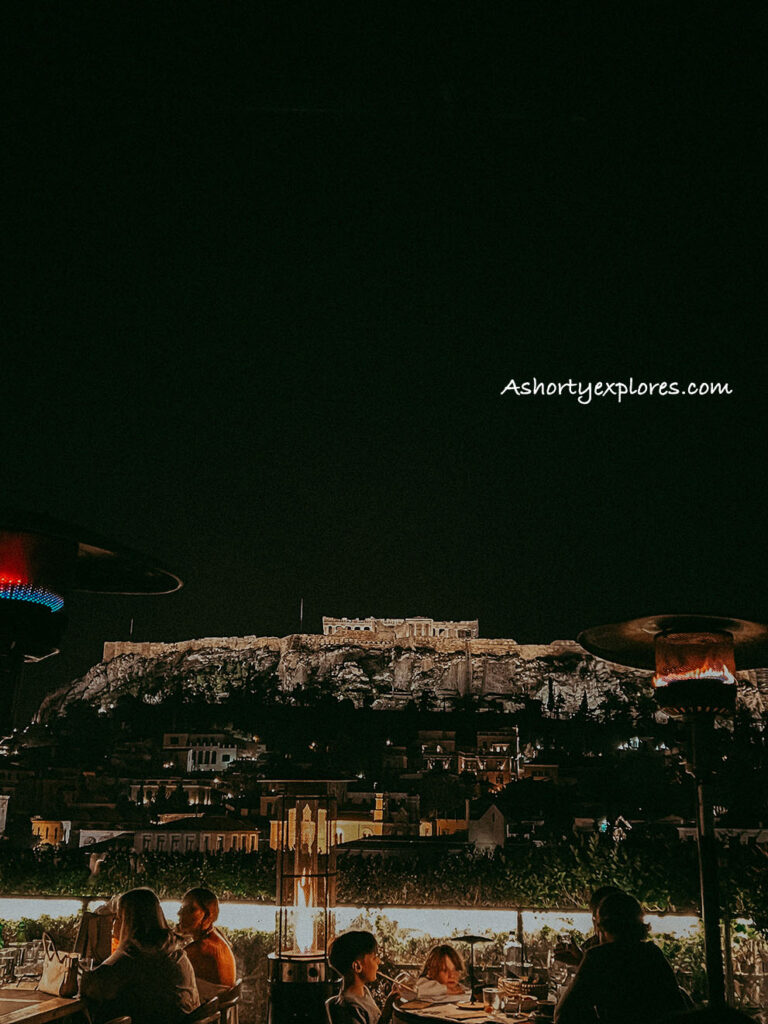 Rooftop bars in Athens Greece