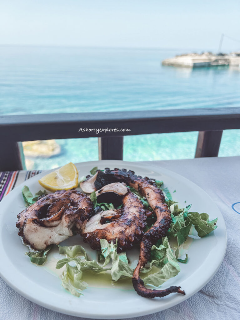greece story Crete island sfakia restaurant