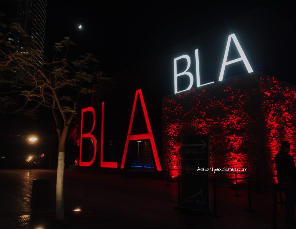 Dubai JBR beach club bla bla beach club Dubai night life