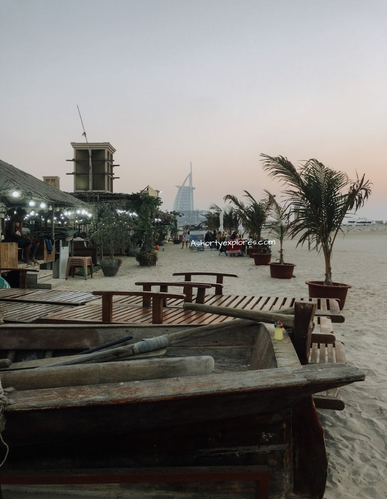 Dubai kite beach Burj Al Arab