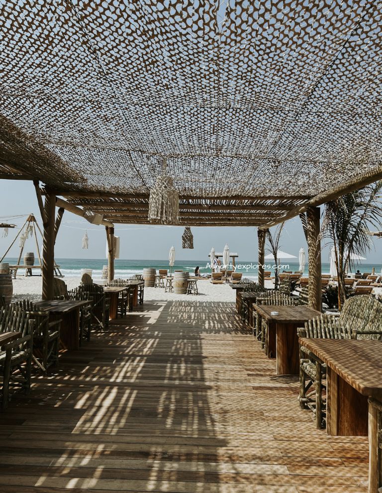 Lumi beach bar UAQ UAE beach bar beach hotel