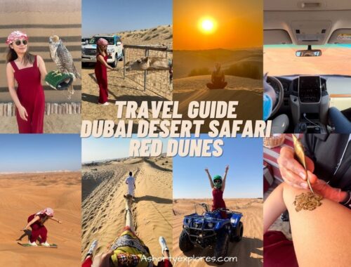 best red dunes desert safari in Dubai