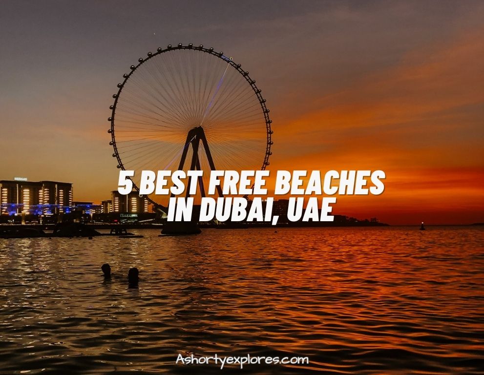free beaches in Dubai