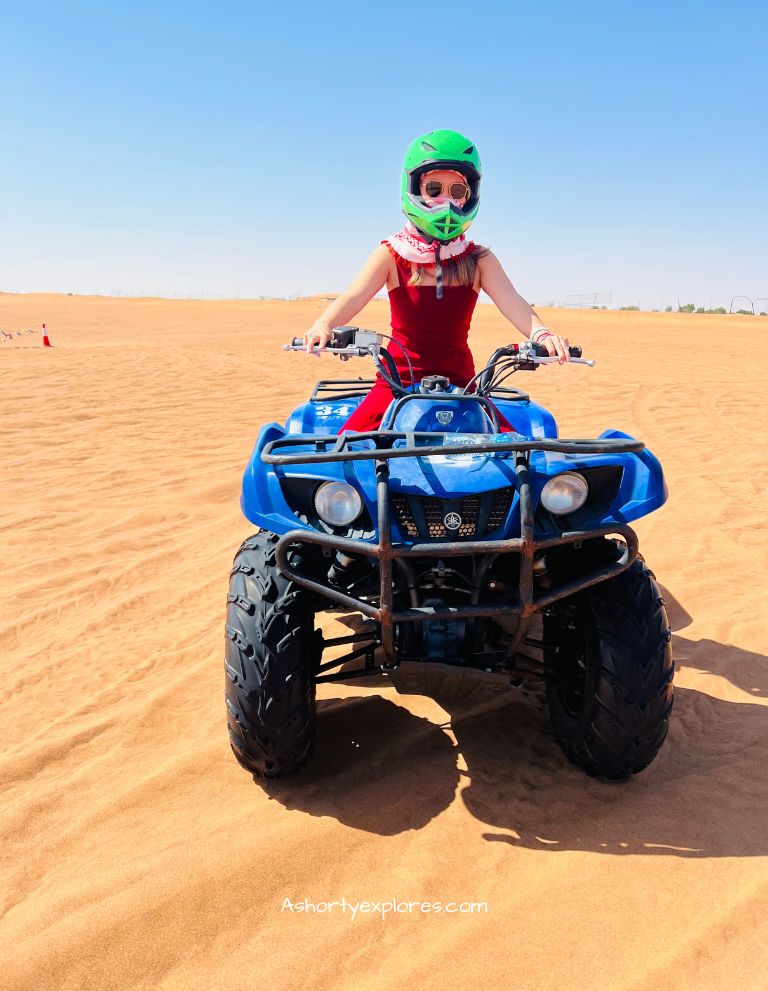quad biking desert safari dubai