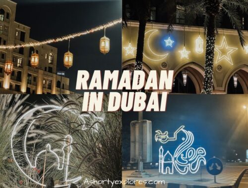 Dubai Ramadan decoration lights