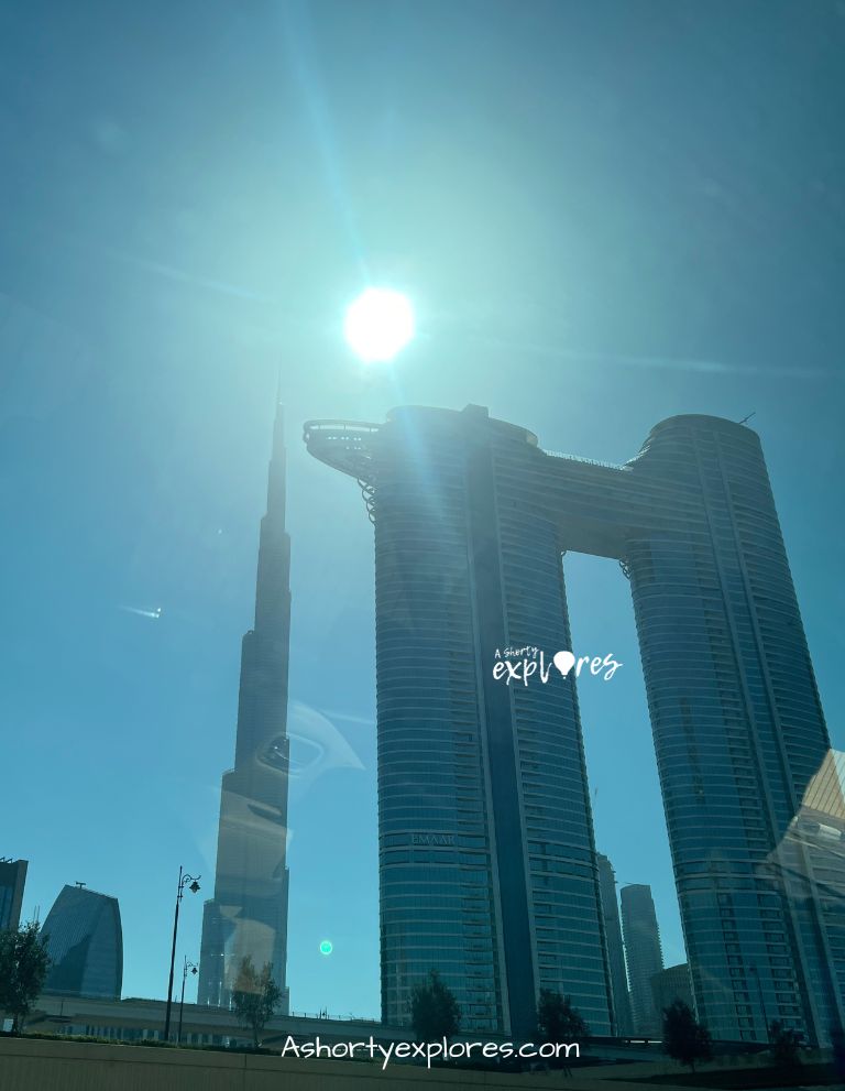 Dubai address sky view photo