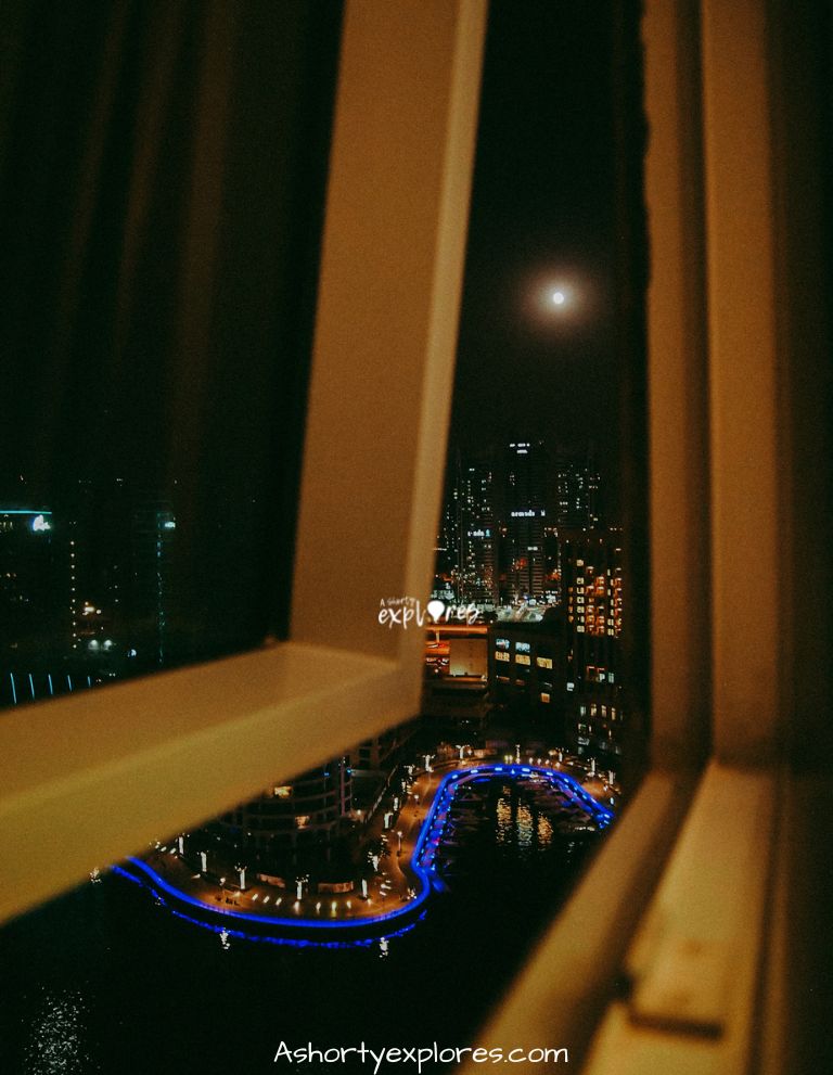 InterContinental Dubai Marina room view