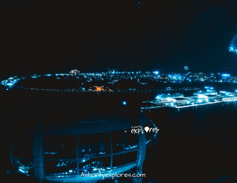 The palm Jumeirah from ain dubai