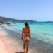 Pink sand beach in Crete Greece Elafonisi beach