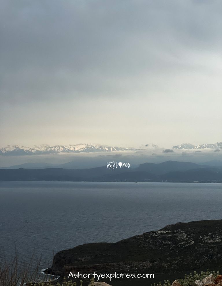 Snow on White Mountain (Lefka Ori)