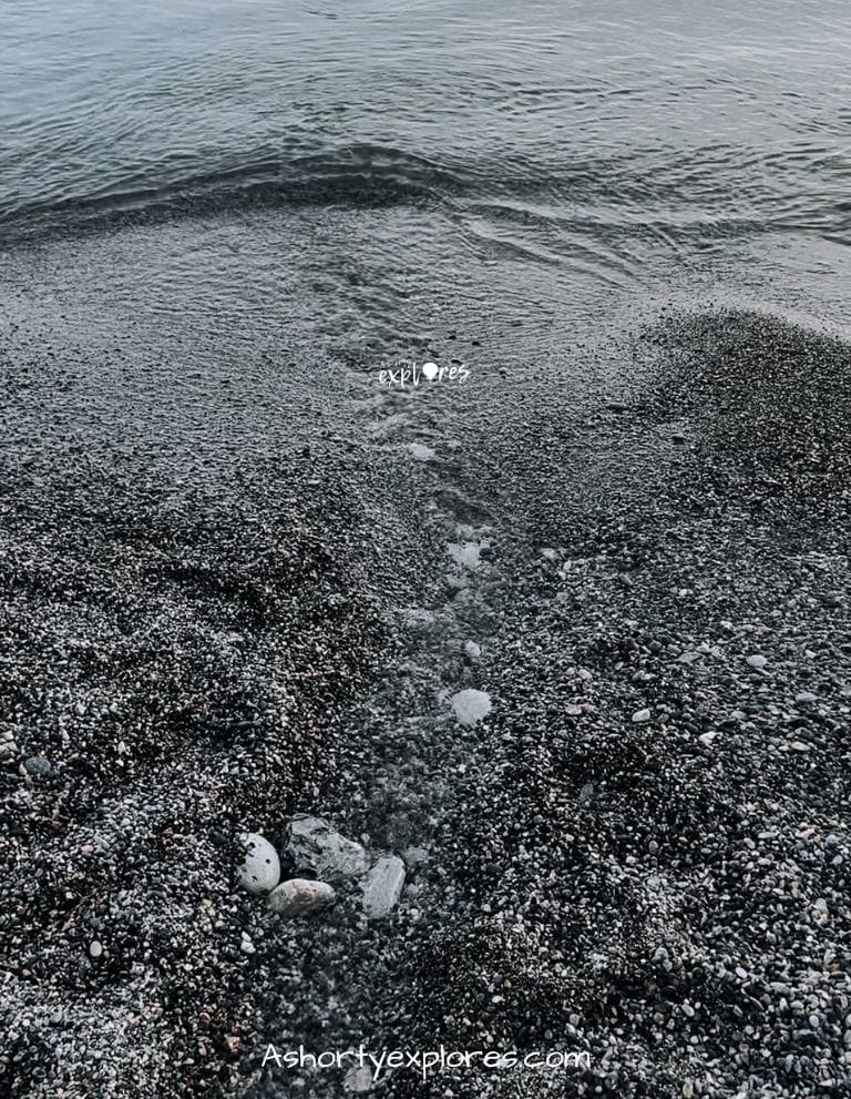 Sweet water beach mountain spring water