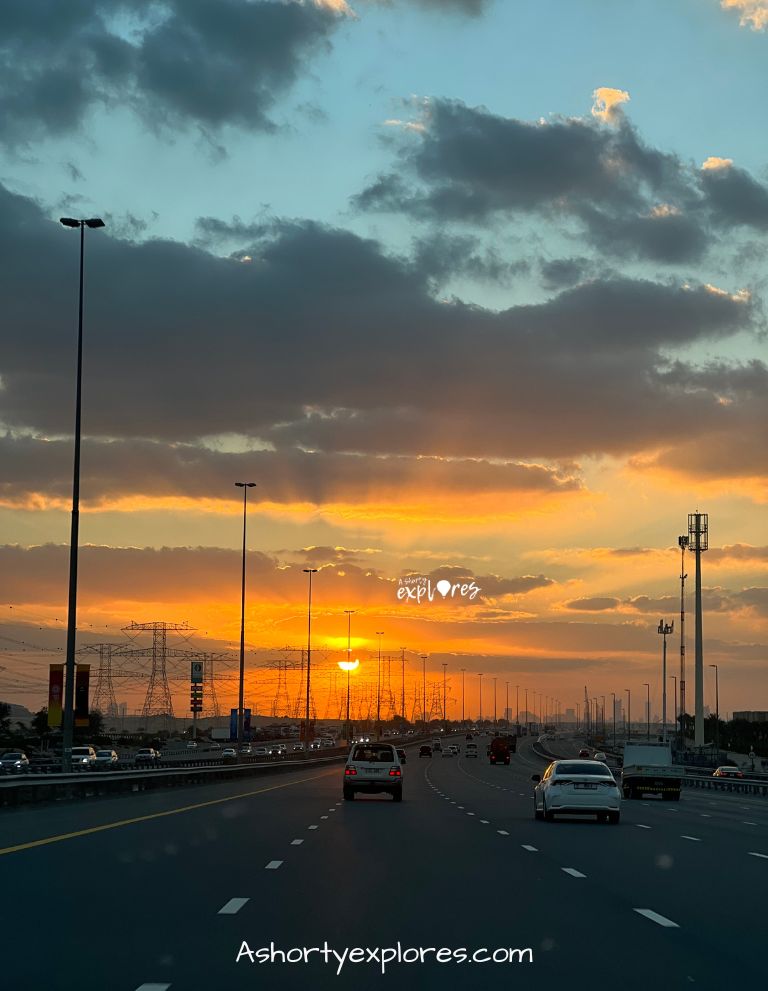 driving and living in dubai