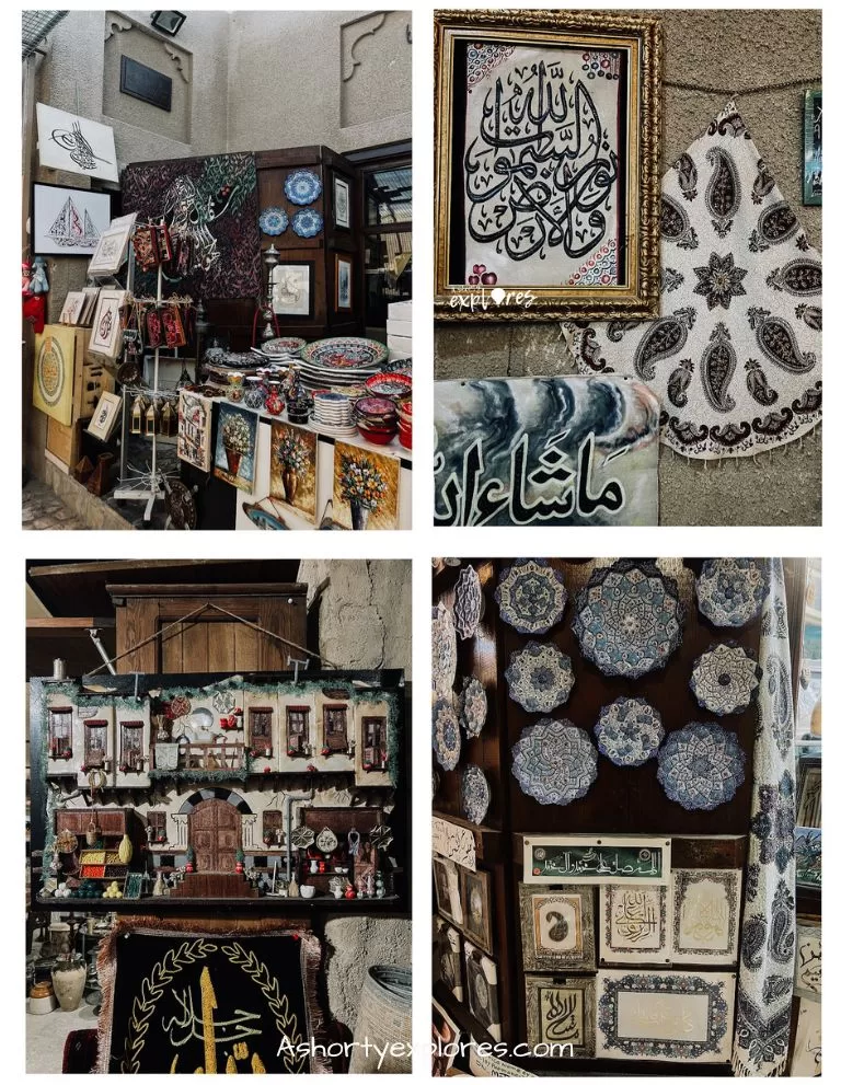 Arabic Calligraphy art in Dubai 杜拜阿拉伯文書法卡片