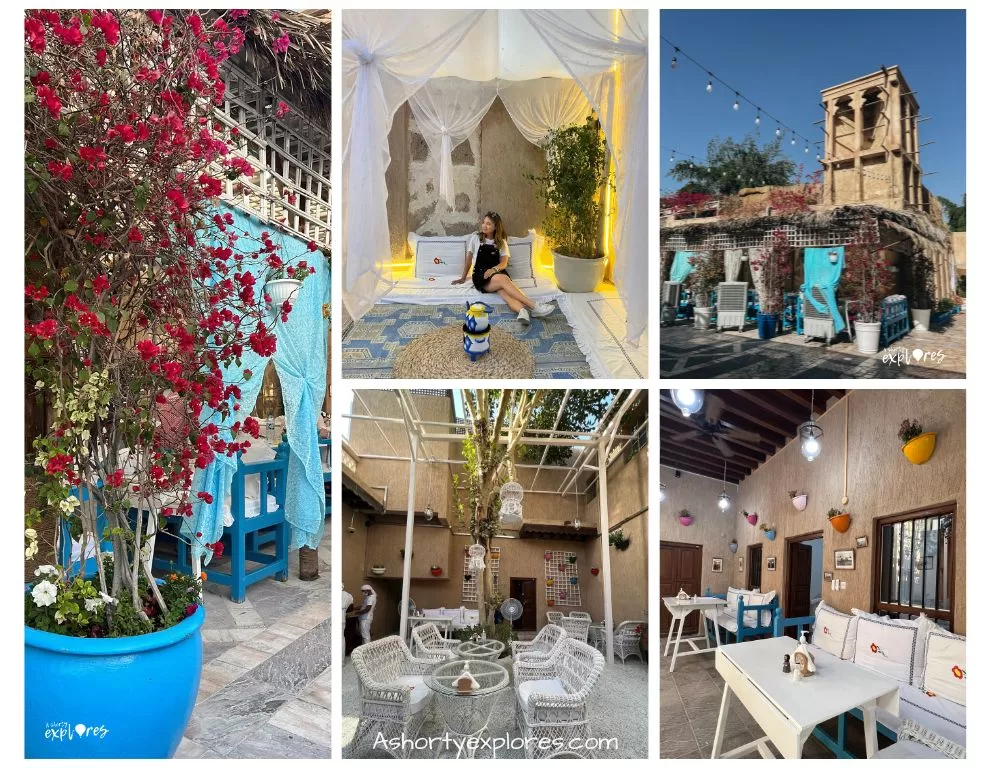 Arabian Tea House Restaurant & Cafe at Al Fahidi Historical Neighbourhood