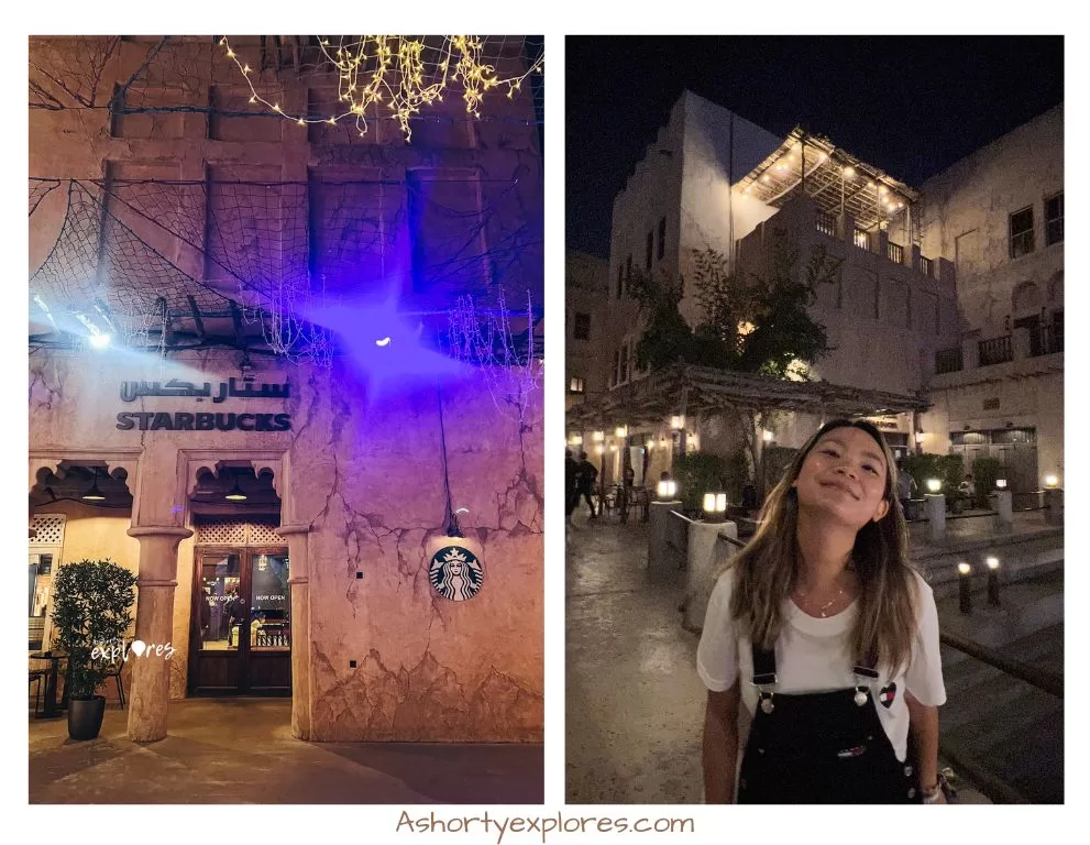 Dubai special Starbucks at Al Seef 舊杜拜阿塞夫星巴克