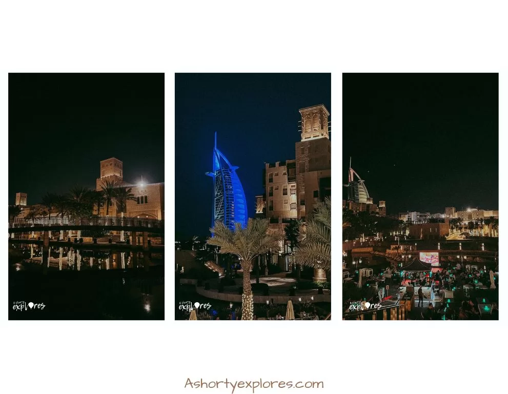 Souk Madinat Jumeirah and Burj Al Arab