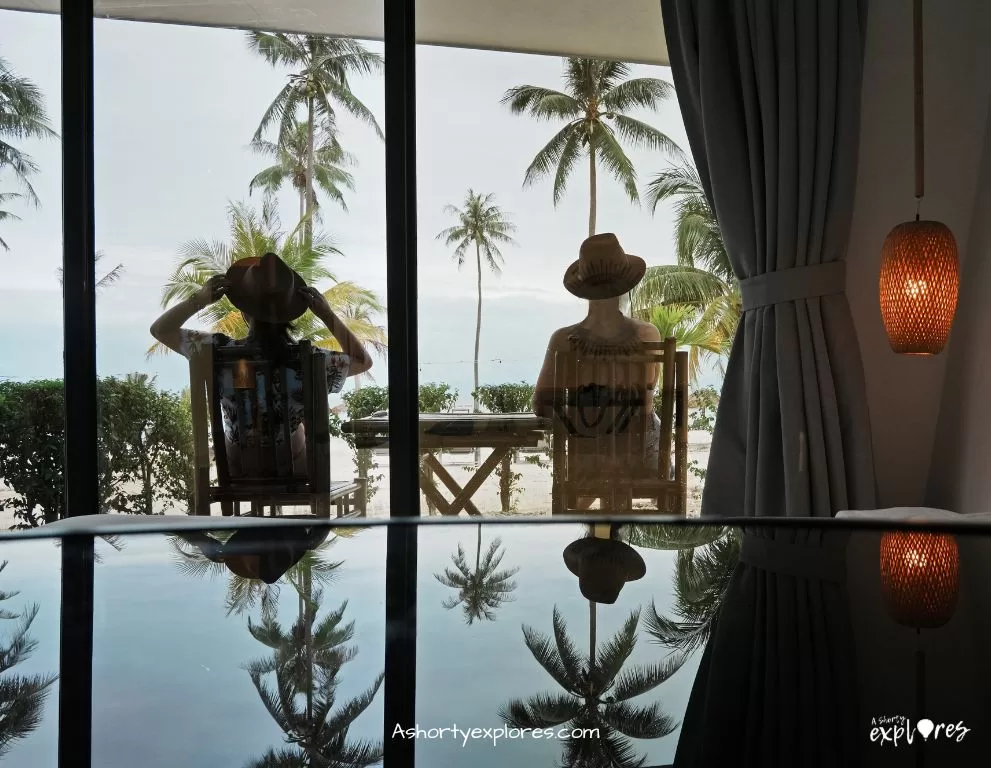 Koh Rong island hotel sweet dreams room view