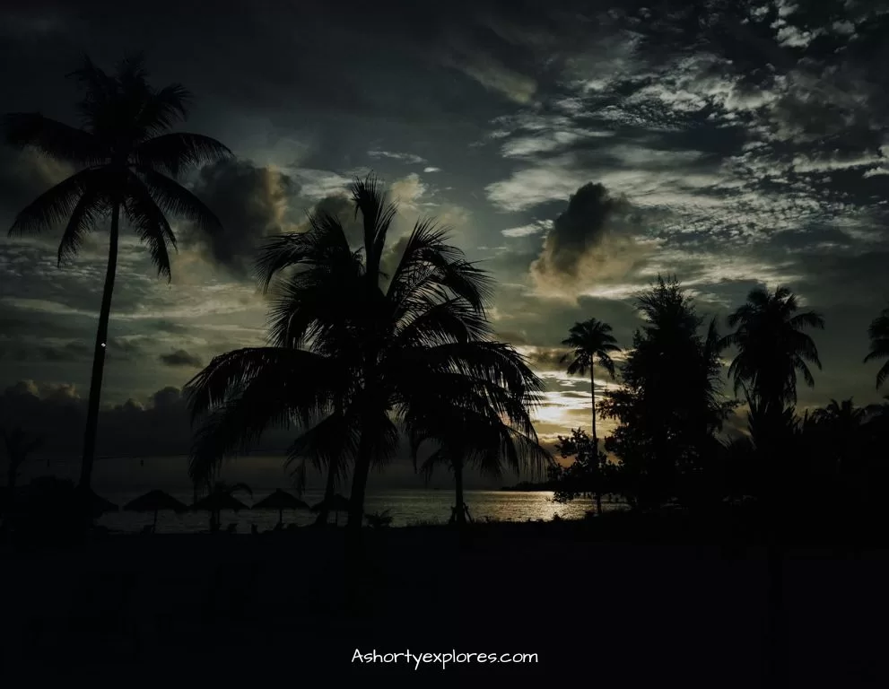 Koh Rong island sunrise