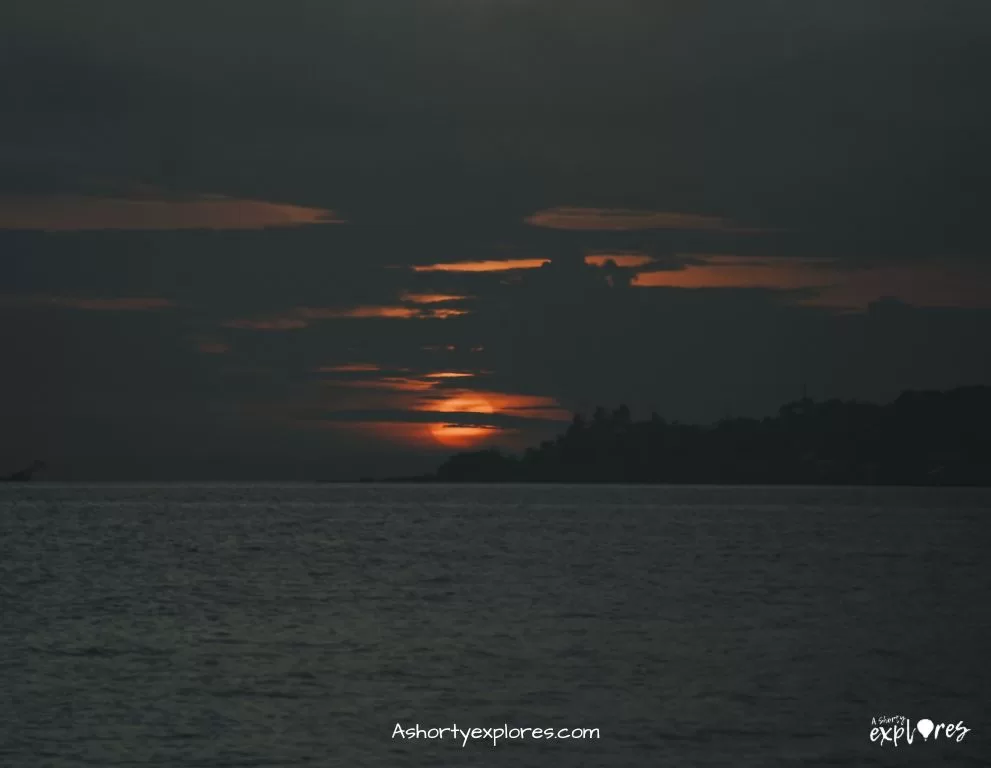 koh rong island sunrise