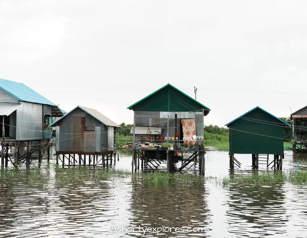 柬埔寨浮村 Cambodia Floating village