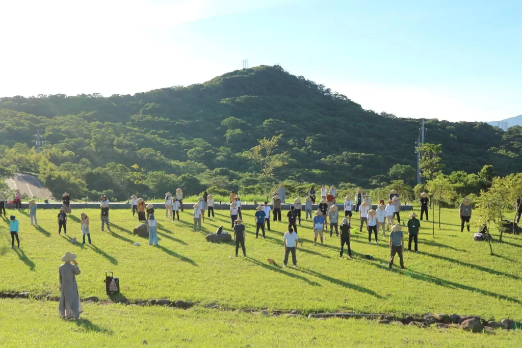 法鼓山禪修營 戶外活動