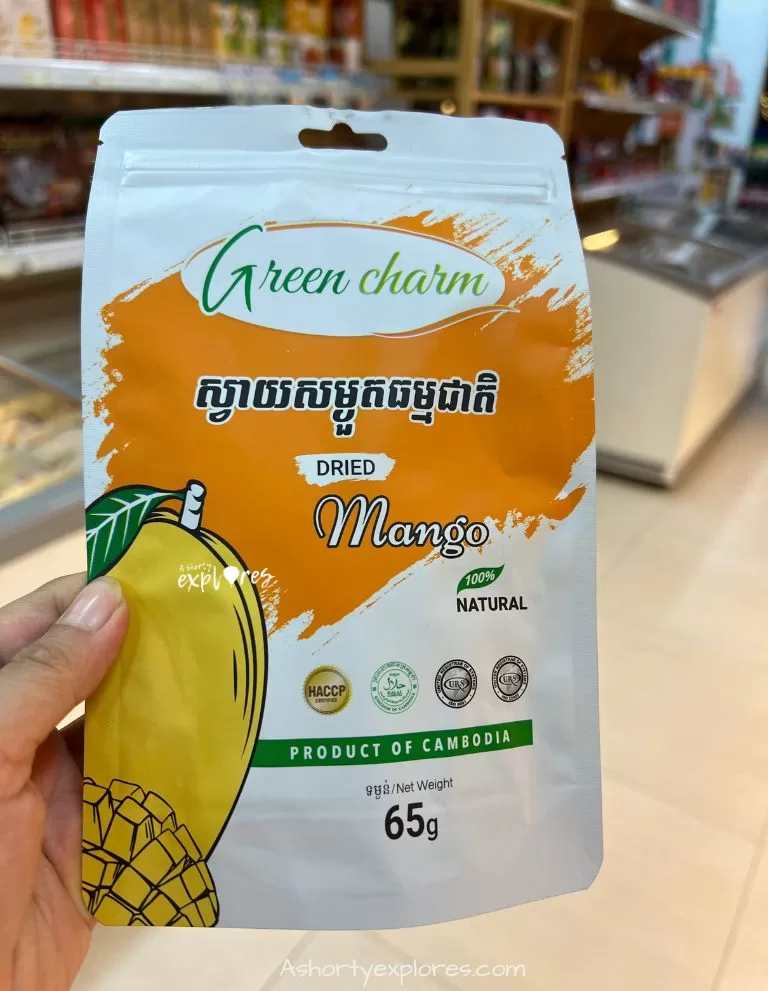 Cambodia must buy dried mango snack