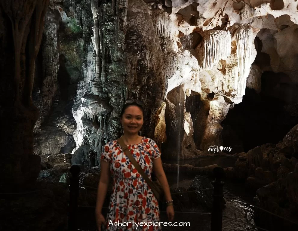 下龍灣天宮洞小水柱Halong Bay Thien Cung Cave