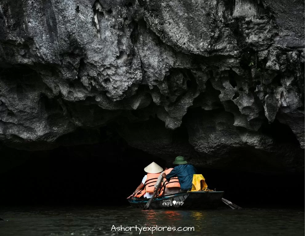 Ninh Binh Tam Coc cave photo 寧平三谷照片