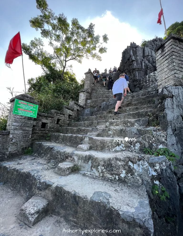 寧平 Mua Cave 階梯 Ninh Binh Mua Cave stairs