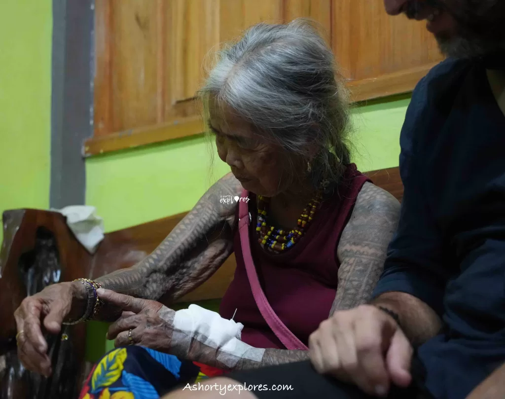 Apo Whang Od and her souvenirs