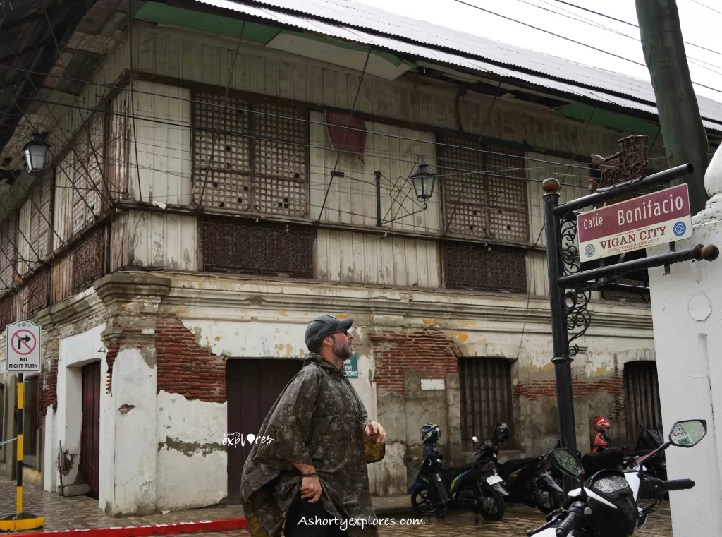 Street photo of Vigan city, Philippines