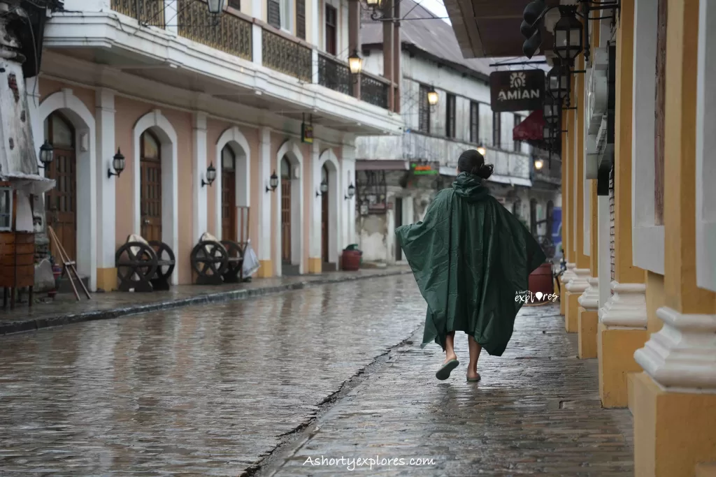 Vigan city street photo