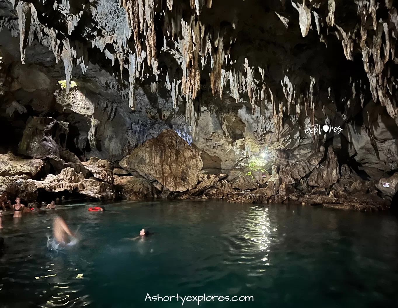 Hinagdanan Cave Bohol Island Philippines