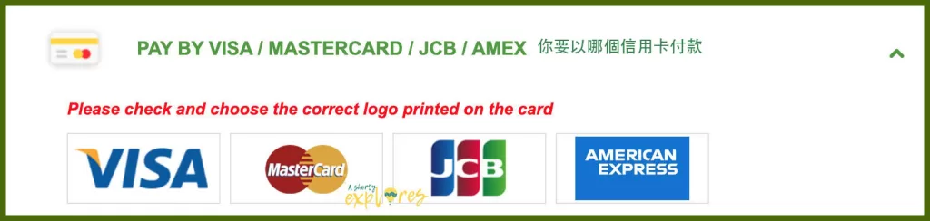 vietnam e-visa credit card option