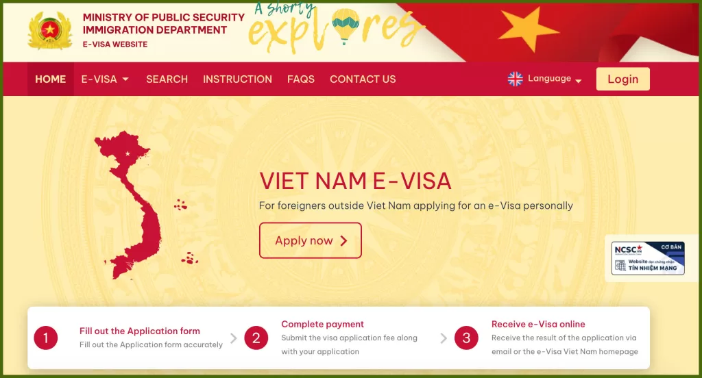 vietnam e-visa apply now