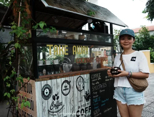 Best coconut coffee in Hoi An Vietnam