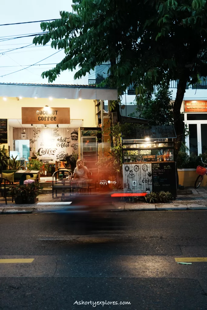Hoi An coconut coffee shop