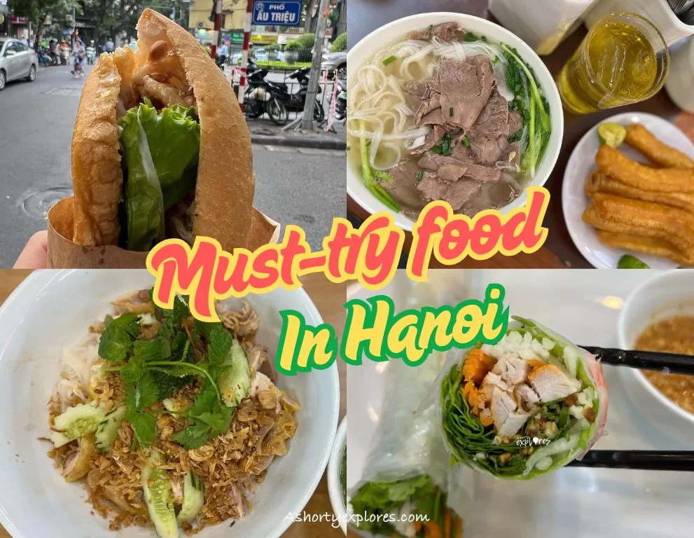 Must-try food in Hanoi