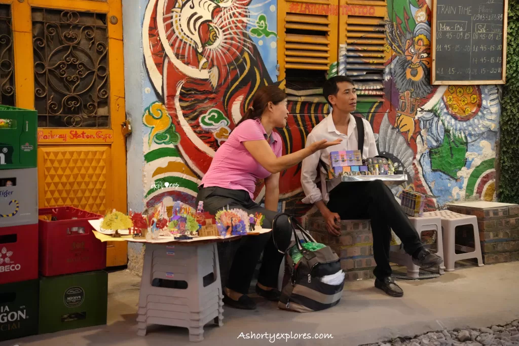 Trans Street Hanoi popular attraction