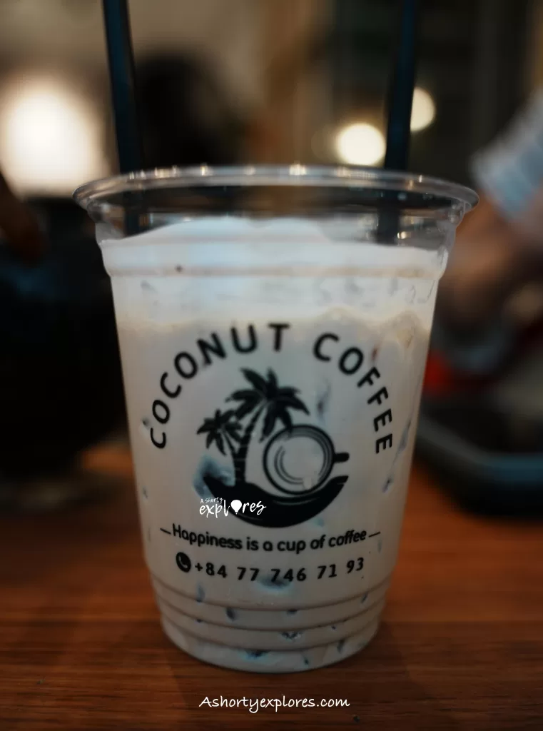 Vietnamese salt coffee in Hoi An