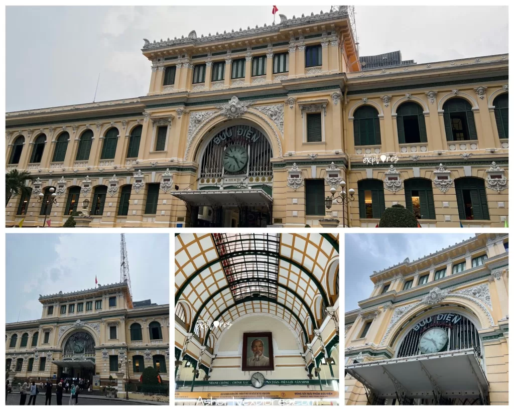 Saigon Central Post Office in Ho Chi Minh City