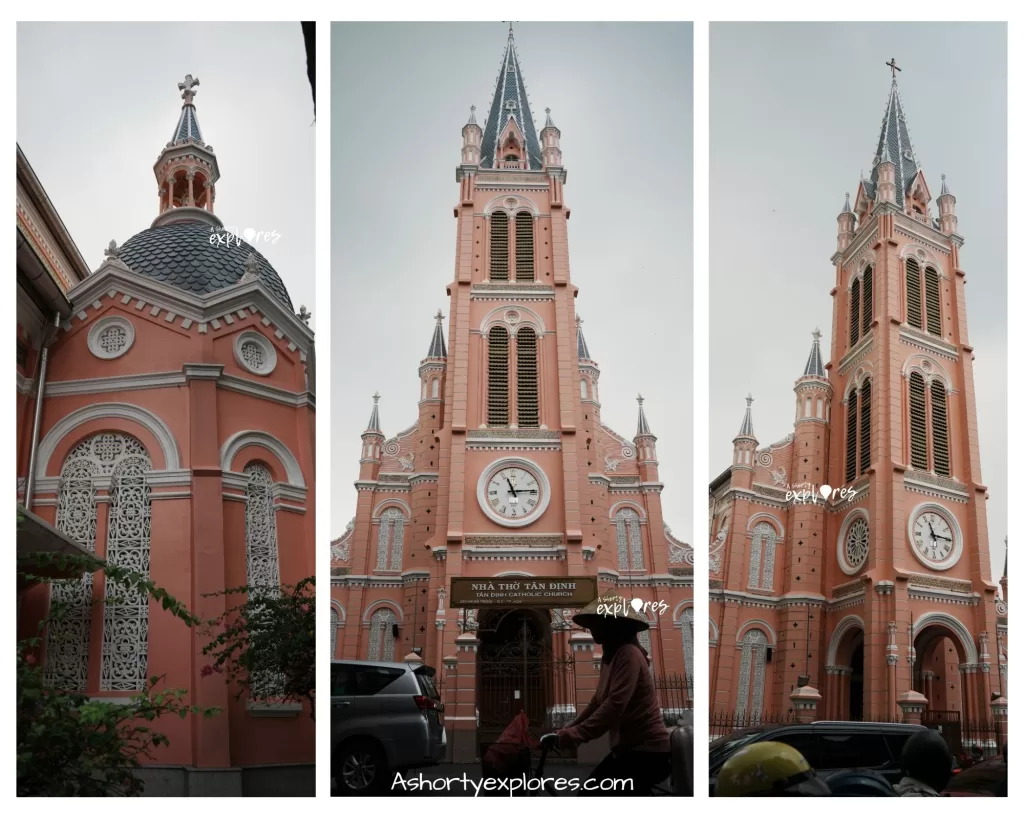 Tan Dinh Church the pink church in Ho Chi Minh City