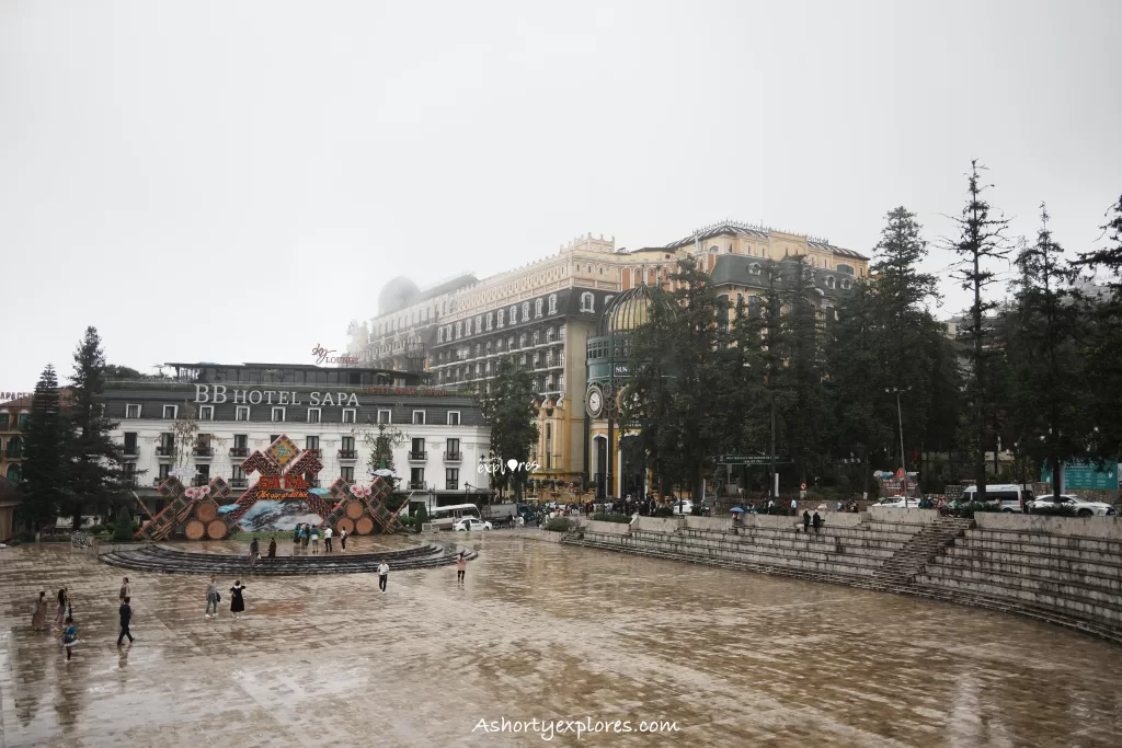 Vietnam Sapa city center