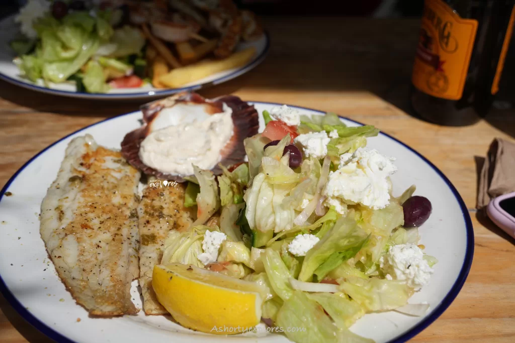 Lorne restaurant Captain Hooked fish & chips